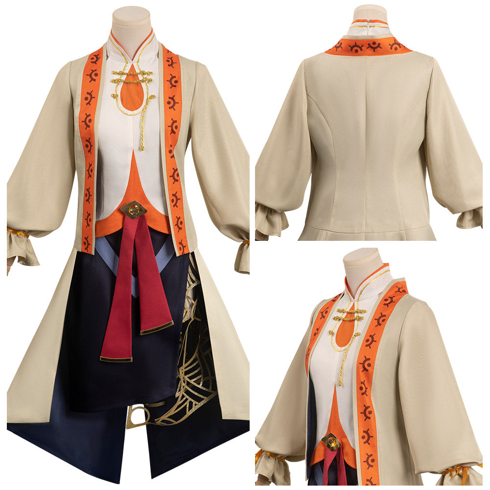 The Legend of Zelda: Tears of the Kingdom Purah Costume Cosplay Halloween Carnival Outfits