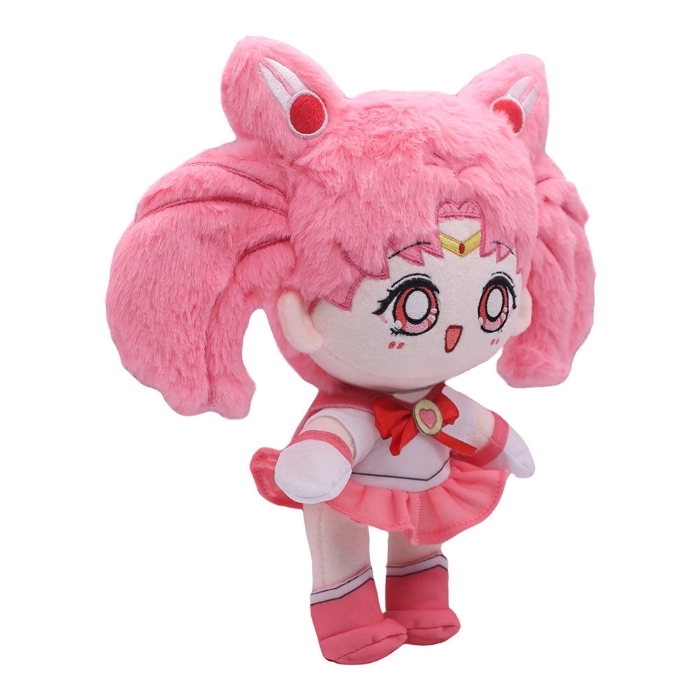 Chibiusa Plush Sailor Moon Toys Pink Cartoon Soft Stuffed Dolls Mascot Birthday Xmas Gift