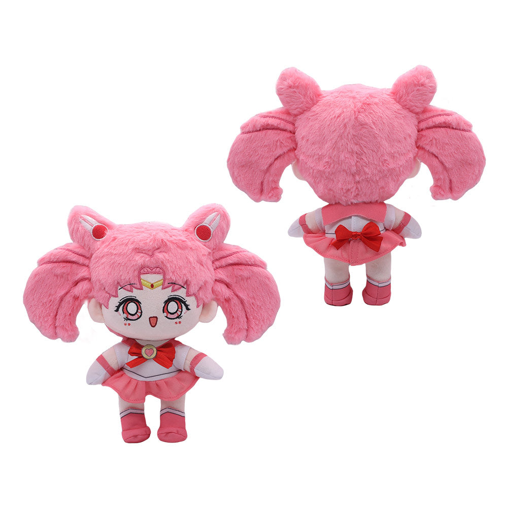 Chibiusa Plush Sailor Moon Toys Pink Cartoon Soft Stuffed Dolls Mascot Birthday Xmas Gift