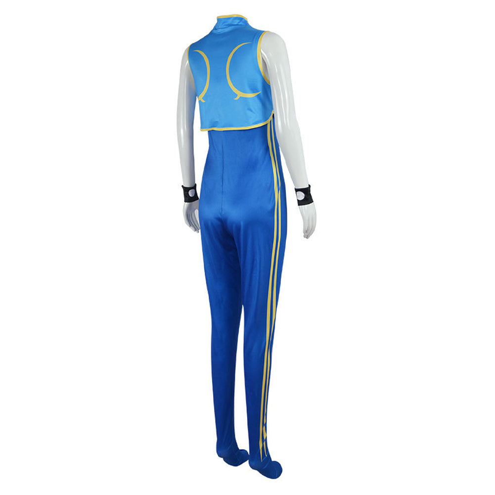 Street Fighter ZERO Chun Li Cosplay Costume Outfits Halloween Carnival Party Disguise Suit