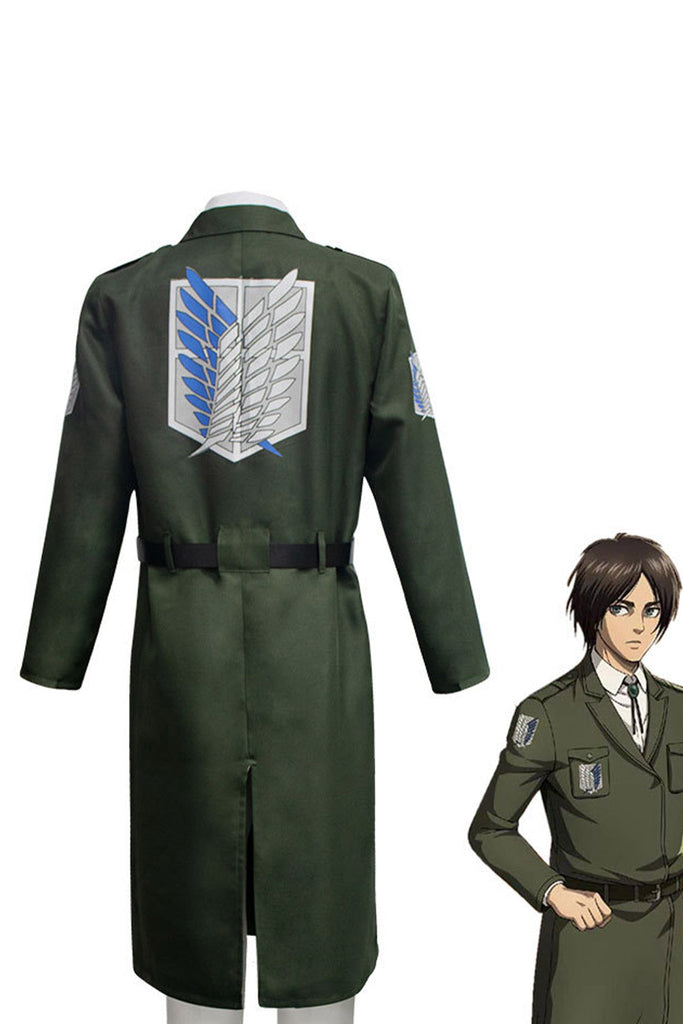 Attack on Titan S4 Cosplay Costume Shingeki no Kyojin Scouting Legion Coat Uniform Halloween Carnival Outfits