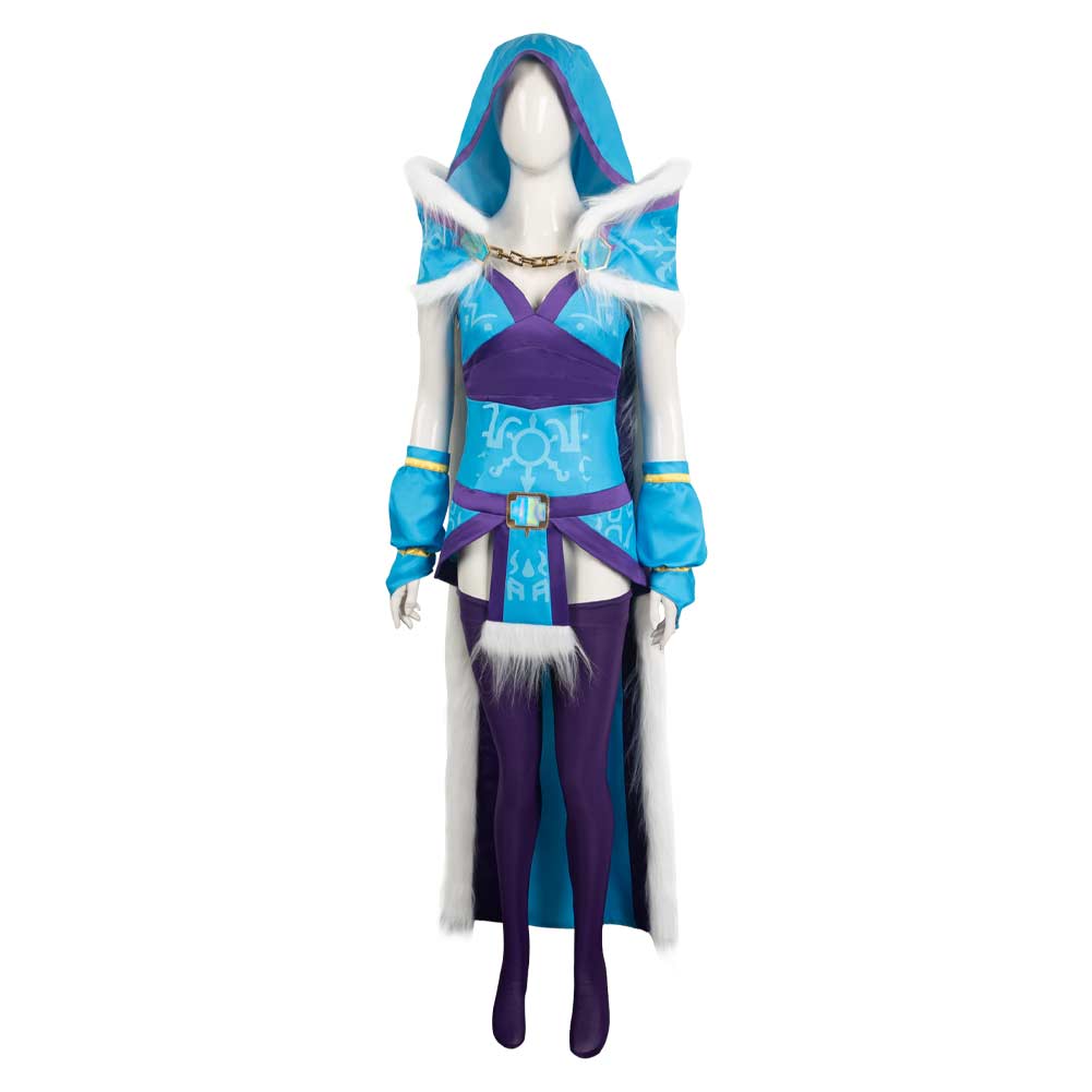 Dota Crystal Maiden Cosplay Costume Halloween Carnival Outfits