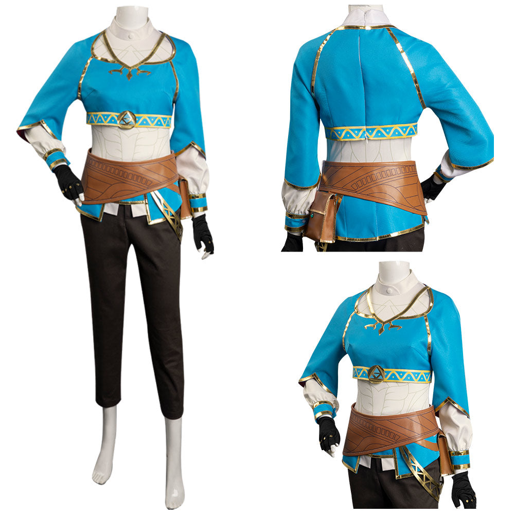 The Legend Of Zelda Zelda Cosplay Costume Halloween Carnival Party Disguise Suit