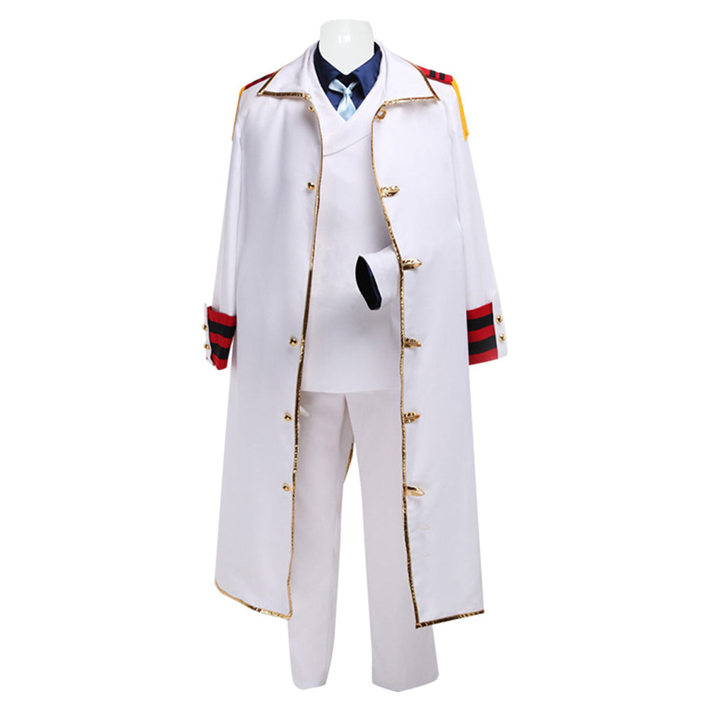 One Piece Monkey D Garp Cosplay Costume Halloween Carnival Disguise Suit