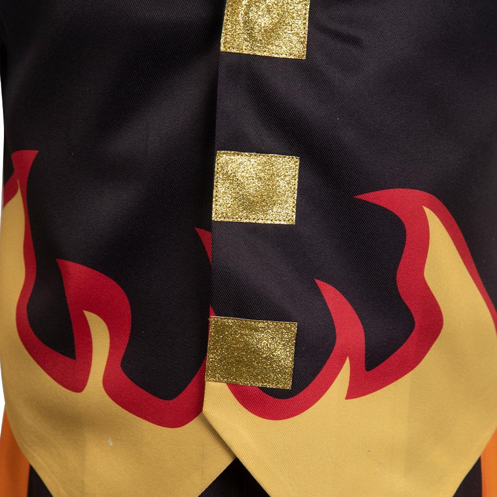 Demon Slayer Rengoku Kyoujurou Cosplay Halloween Costume Outfits Carnival Party Suit