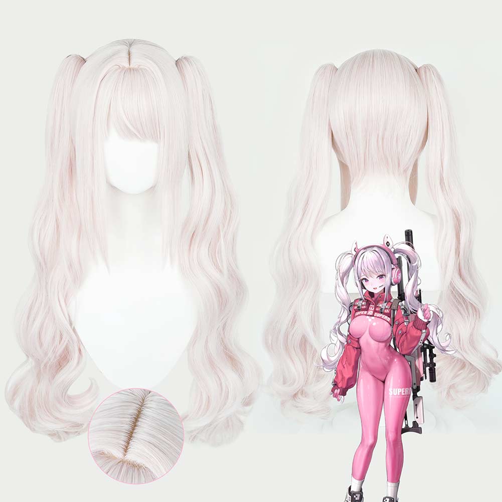 NIKKE Goddess Of Victory Alice Cosplay Wig Heat Resistant Synthetic Hair Carnival Halloween Party Props