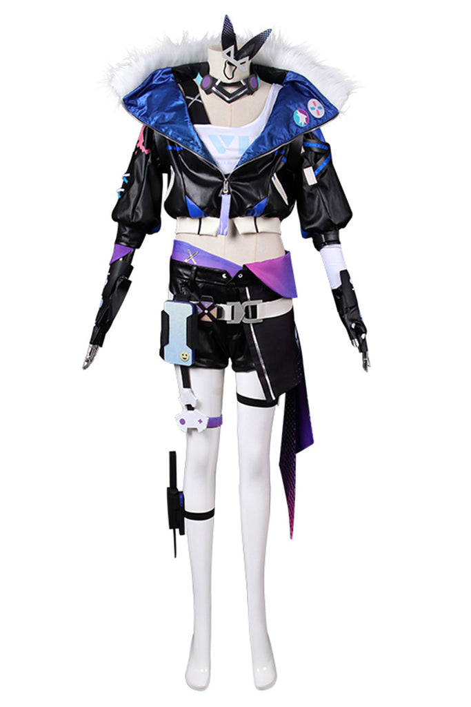 Honkai: Star Rail Silver Wolf Cosplay Costume Outfits Halloween Carnival Party Disguise Suit