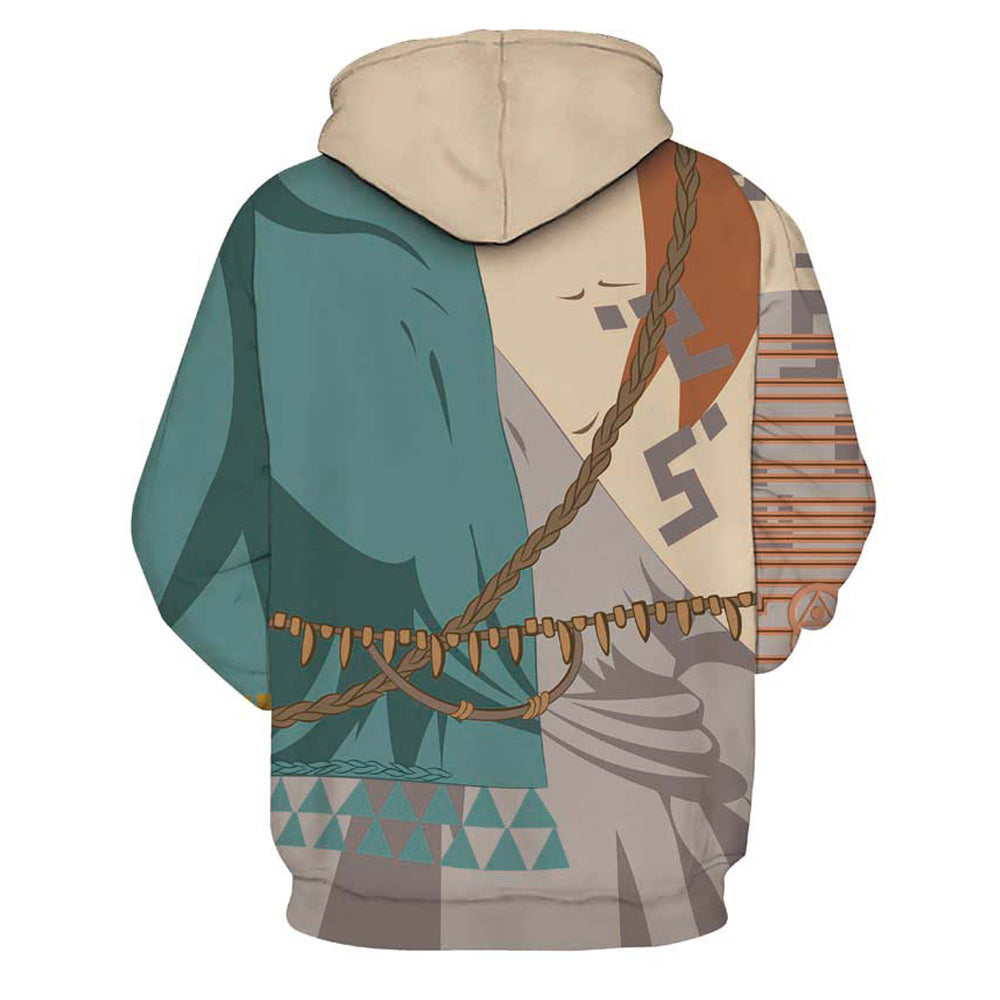 The Legend Of Zelda: Tears Of The Kingdom Link Cosplay Hoodie 3D Printed Hooded Sweatshirt Men Women Casual Streetwear