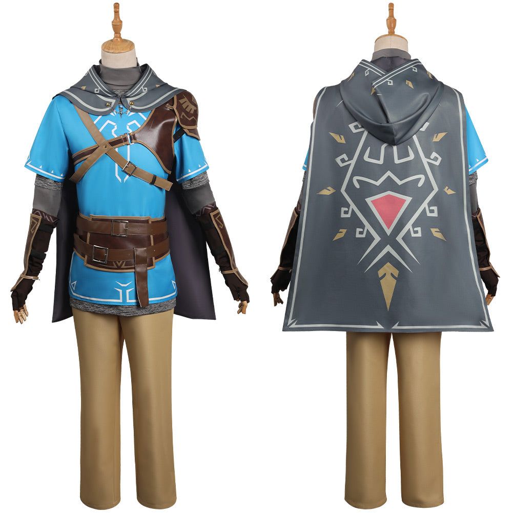 The Legend Of Zelda: Tears Of The Kingdom Link Cosplay Costume Outfits Halloween Carnival Suit