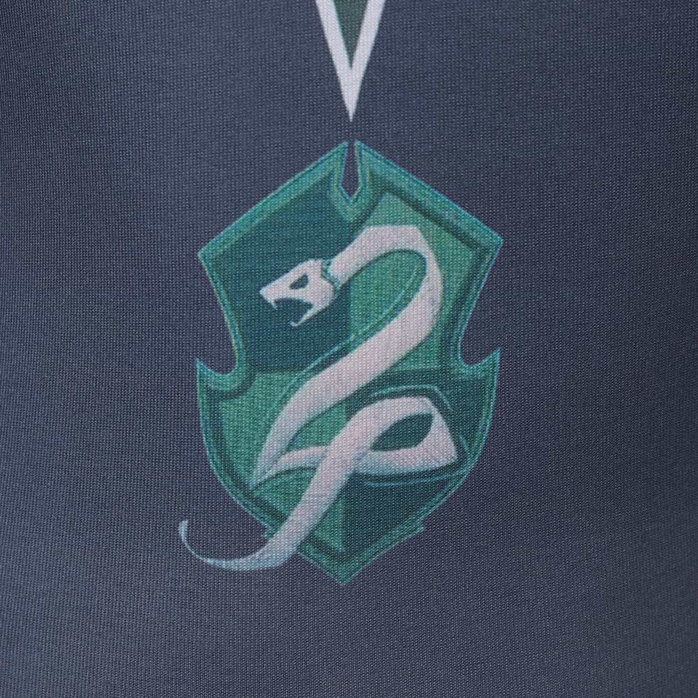 Hogwarts Legacy Slytherin Cosplay Costume Swimsuit Cloak Outfits Halloween Carnival Party Suit