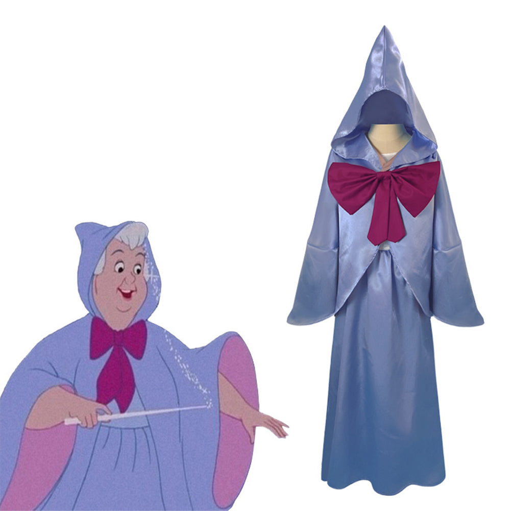 Cinderella Fairy Godmother Cosplay Costume Outfits Halloween Carnival Party Disguise Suit