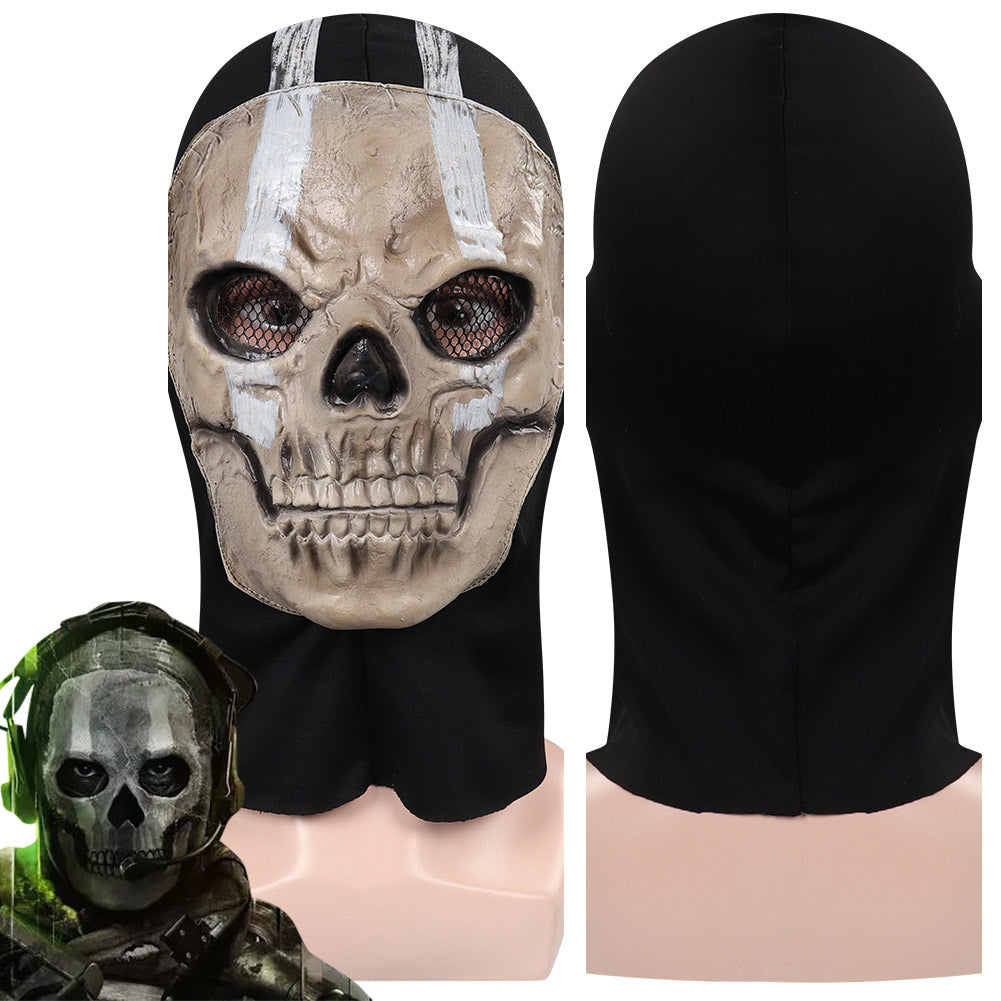 Call Of Duty: Modern Warfare II Mask Cosplay Latex Masks Helmet Masquerade Halloween Party Costume Props