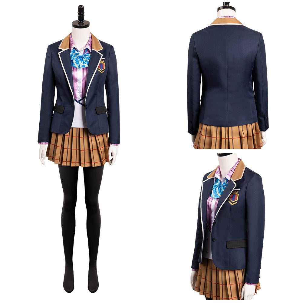 Masamune-kun No Revenge Aki Adagaki Cosplay Costume Outfits Halloween Carnival Disguise Suit