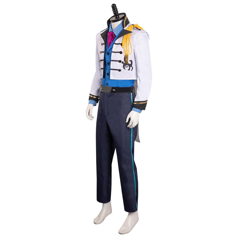 Hans Prince Cosplay Costume Outfits Halloween Carnival Party Suit