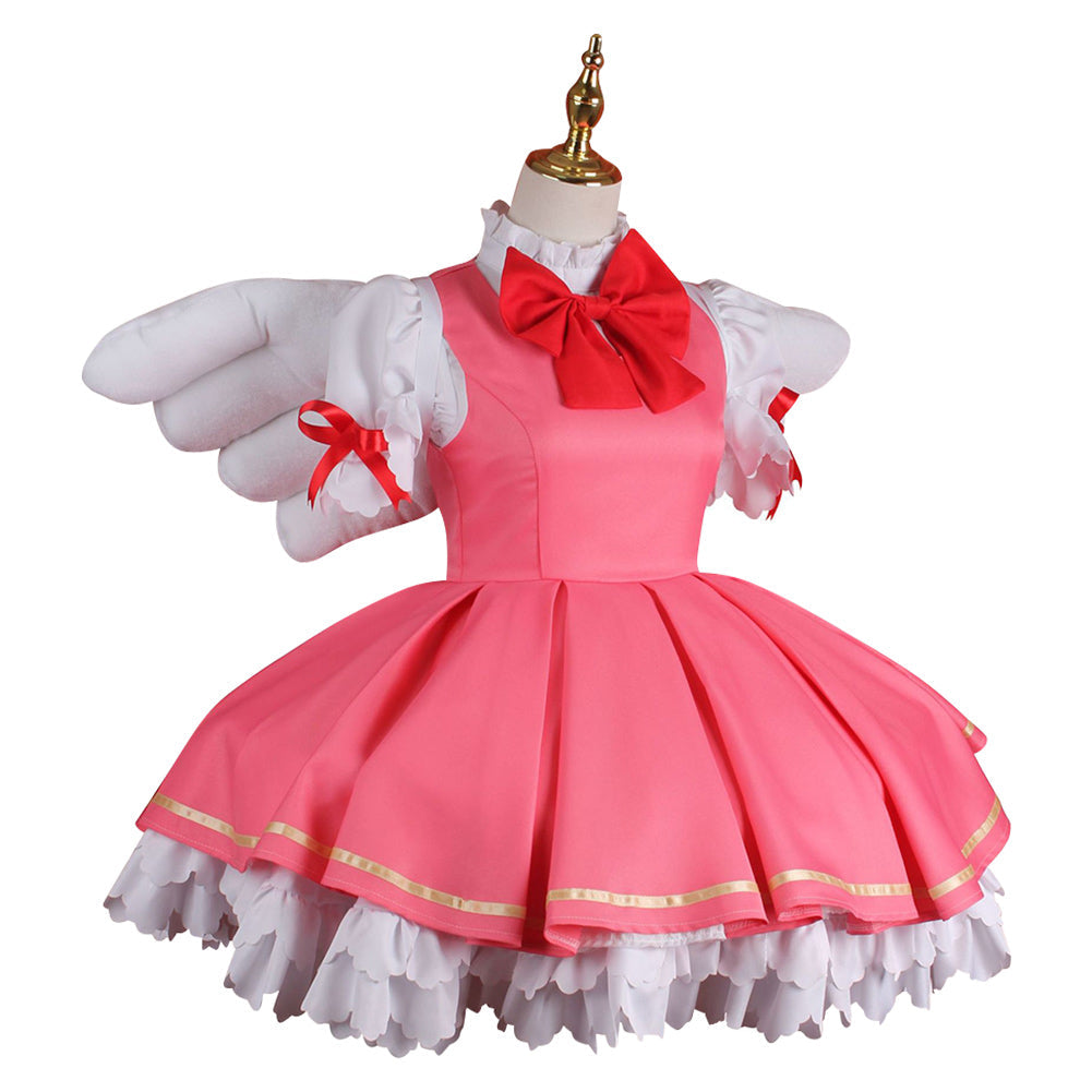 Card Captor KINOMOTO SAKURA Cosplay Costume Outfits Halloween Carnival Suit