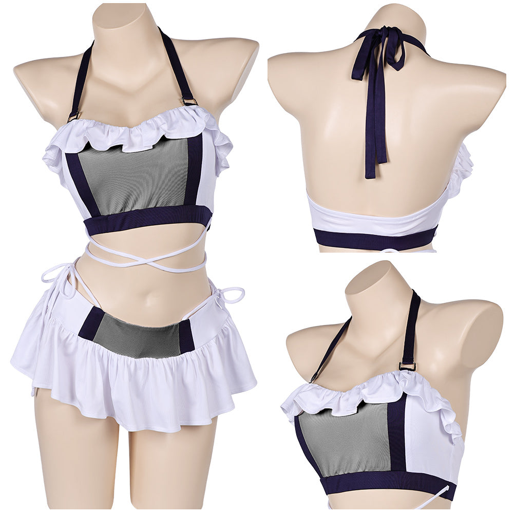 Final Fantasy 7 Rebirth Tifa Lockhart Swimwear Cosplay Costume Halloween Carnival Outfits