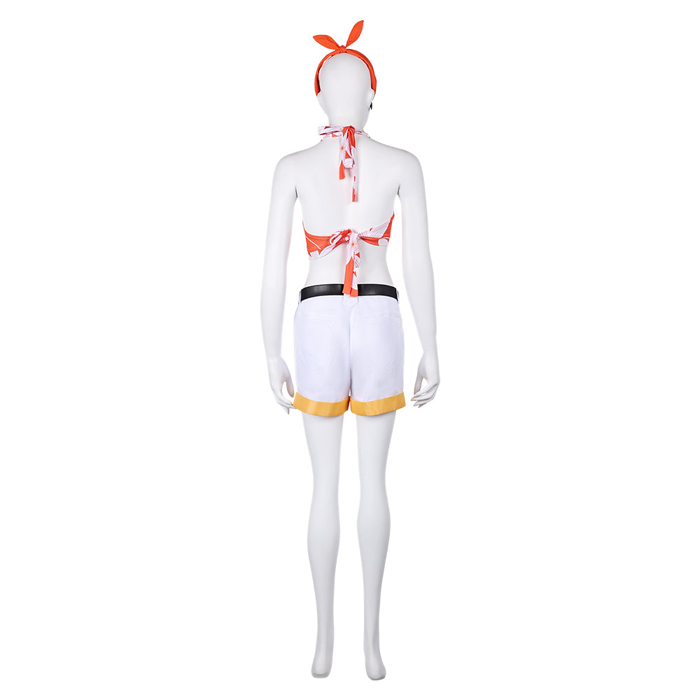 Final Fantasy VII Rebirth  Yuffie Kisaragi Swimsuit Cosplay Costume Halloween Karneval Outfits