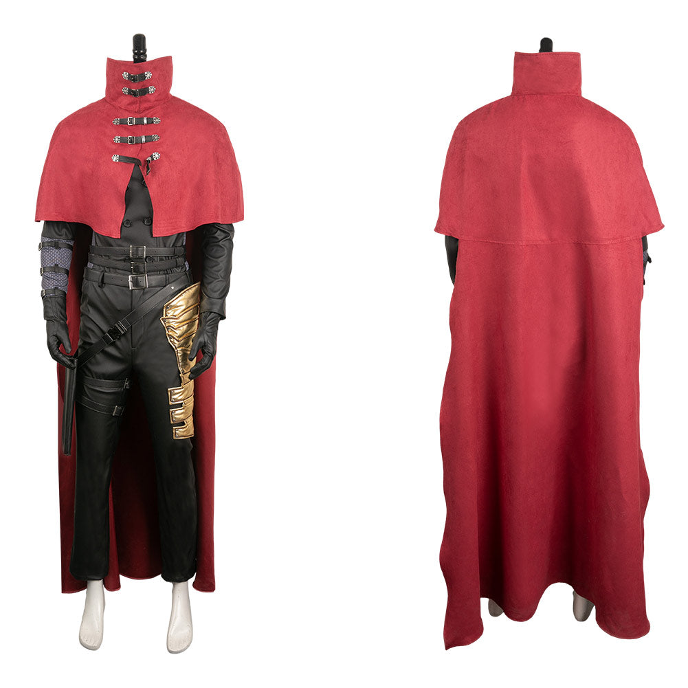 Final Fantasy Vincent Valentine red Cosplay Costume