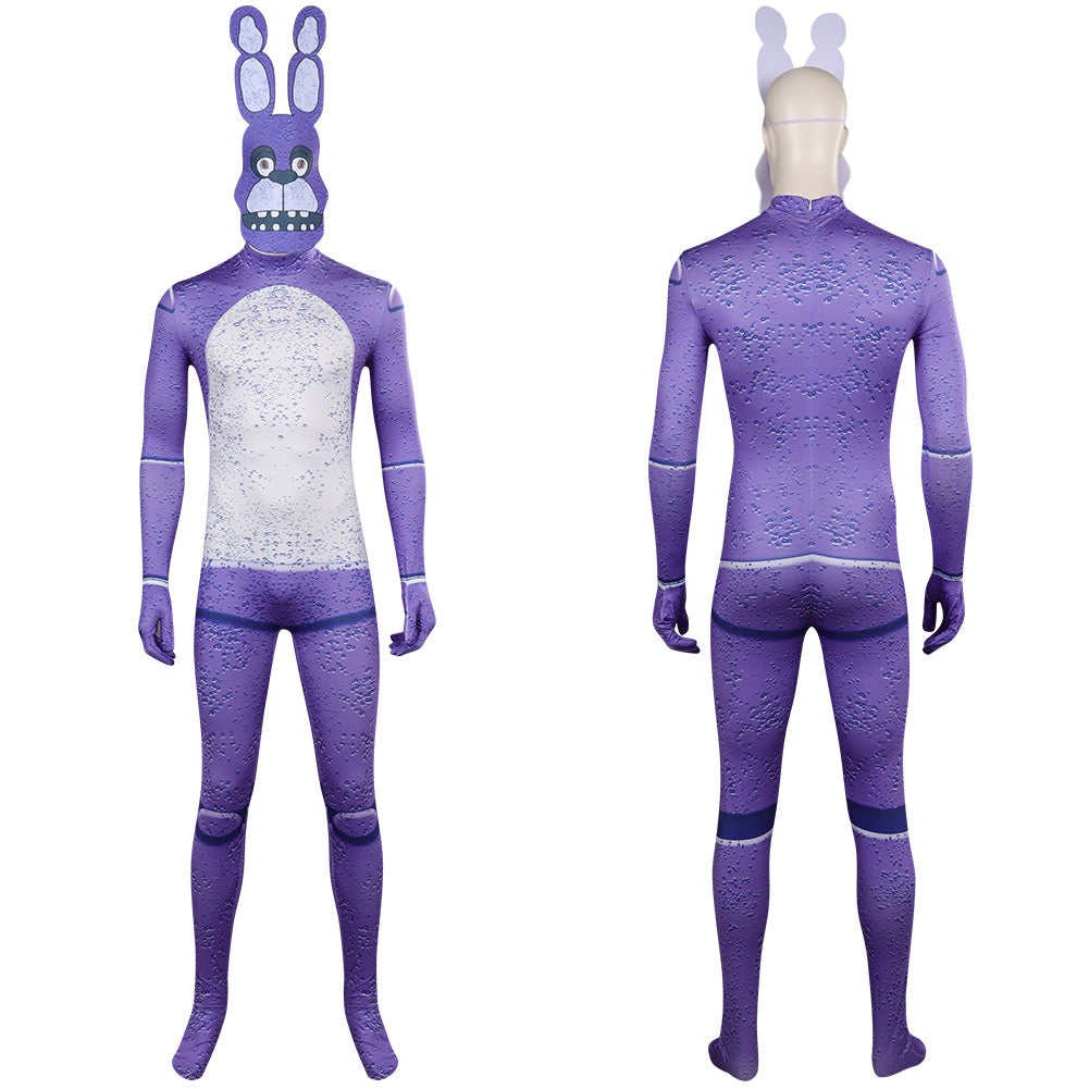 FNAF Bunnie Five Nights At Freddy s Jumpsuits With Mask Bonnie The Bun fnaf-bunnie-five-nights-at-freddy-s-jumpsuits-with-mask-bonnie-the-bun