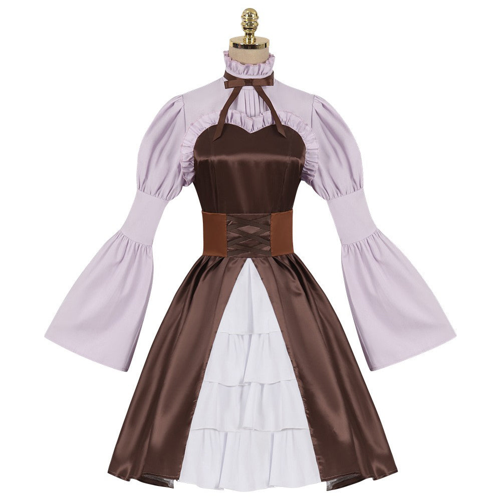 Frieren: Beyond Journey's End Linie Cosplay Costume Outfits Halloween Carnival Suit