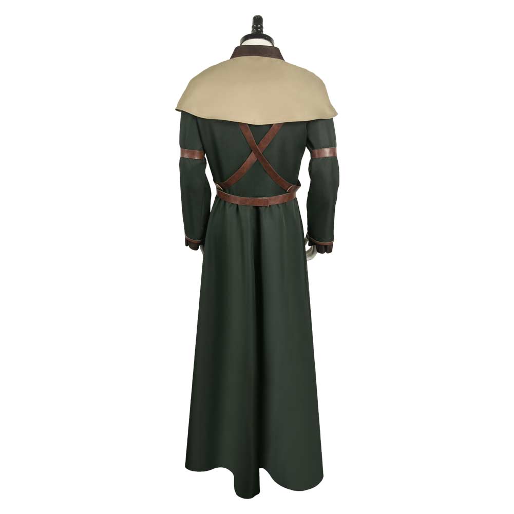 Game Dragon‘s Dogma Mage Robe Cosplay Costume medieval robe