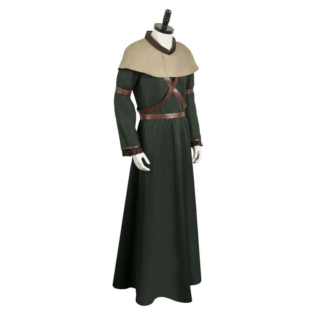 Game Dragon‘s Dogma Mage Robe Cosplay Costume medieval robe