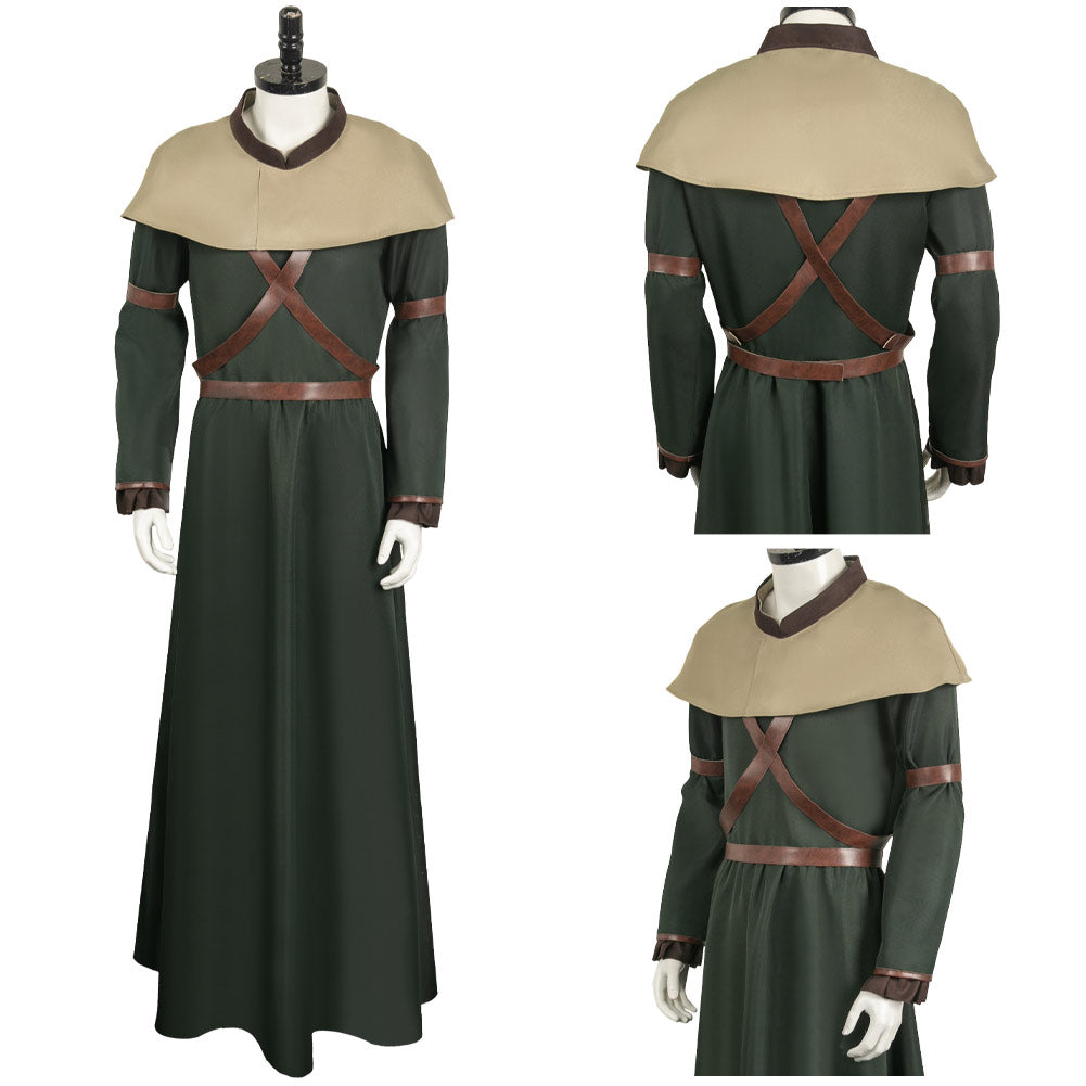 Game Dragon‘s Dogma Mage Robe Cosplay Costume medieval robe