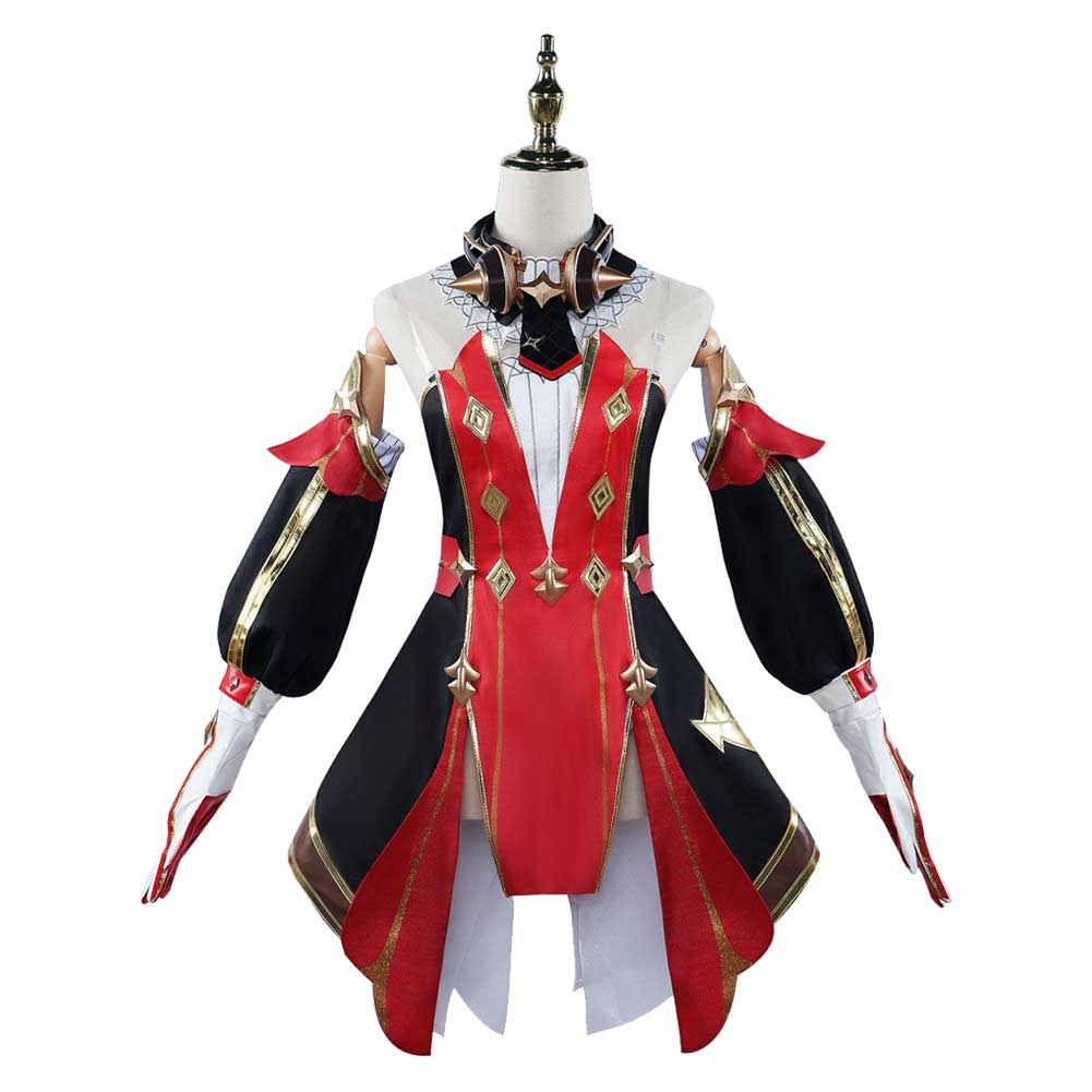 Game Genshin Impact Chevreuse Cosplay Costume Outfits Halloween Carnival Suit