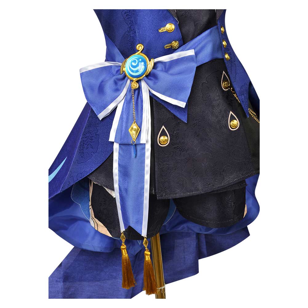 Game Genshin Impact Focalors Cosplay Costume Outfits Cosplay Costume Outfits Halloween Carnival Suit   