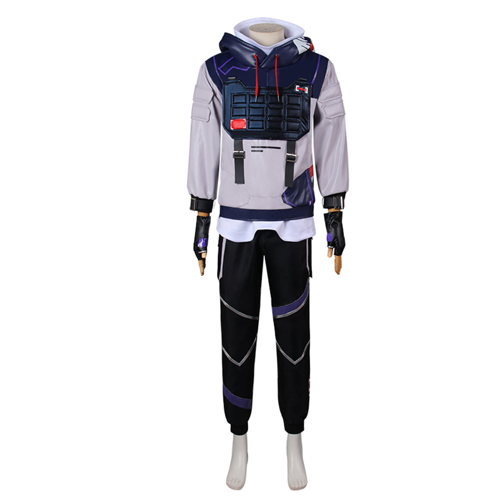 Game Valorant ISO Halloween Outfits Cosplay Costume