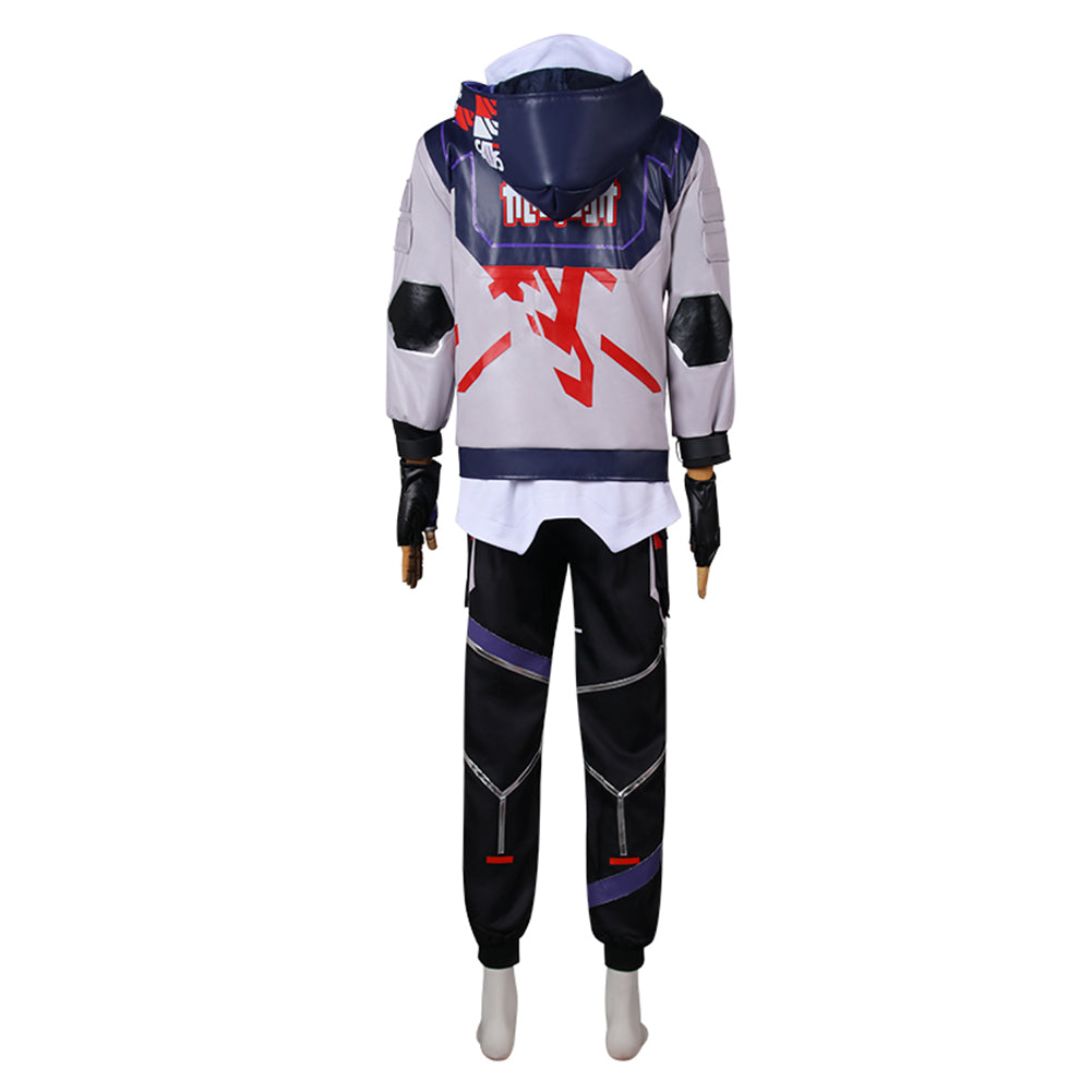 Game Valorant ISO Halloween Outfits Cosplay Costume