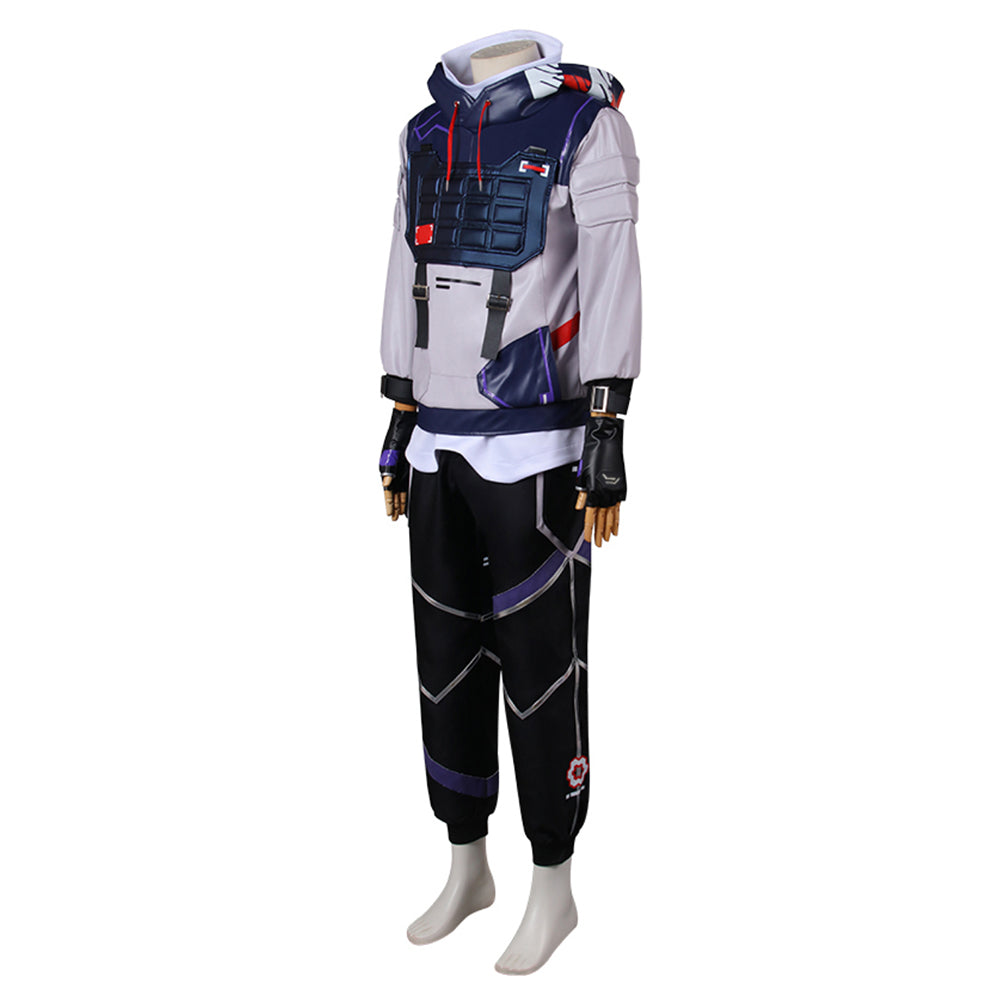 Game Valorant ISO Halloween Outfits Cosplay Costume