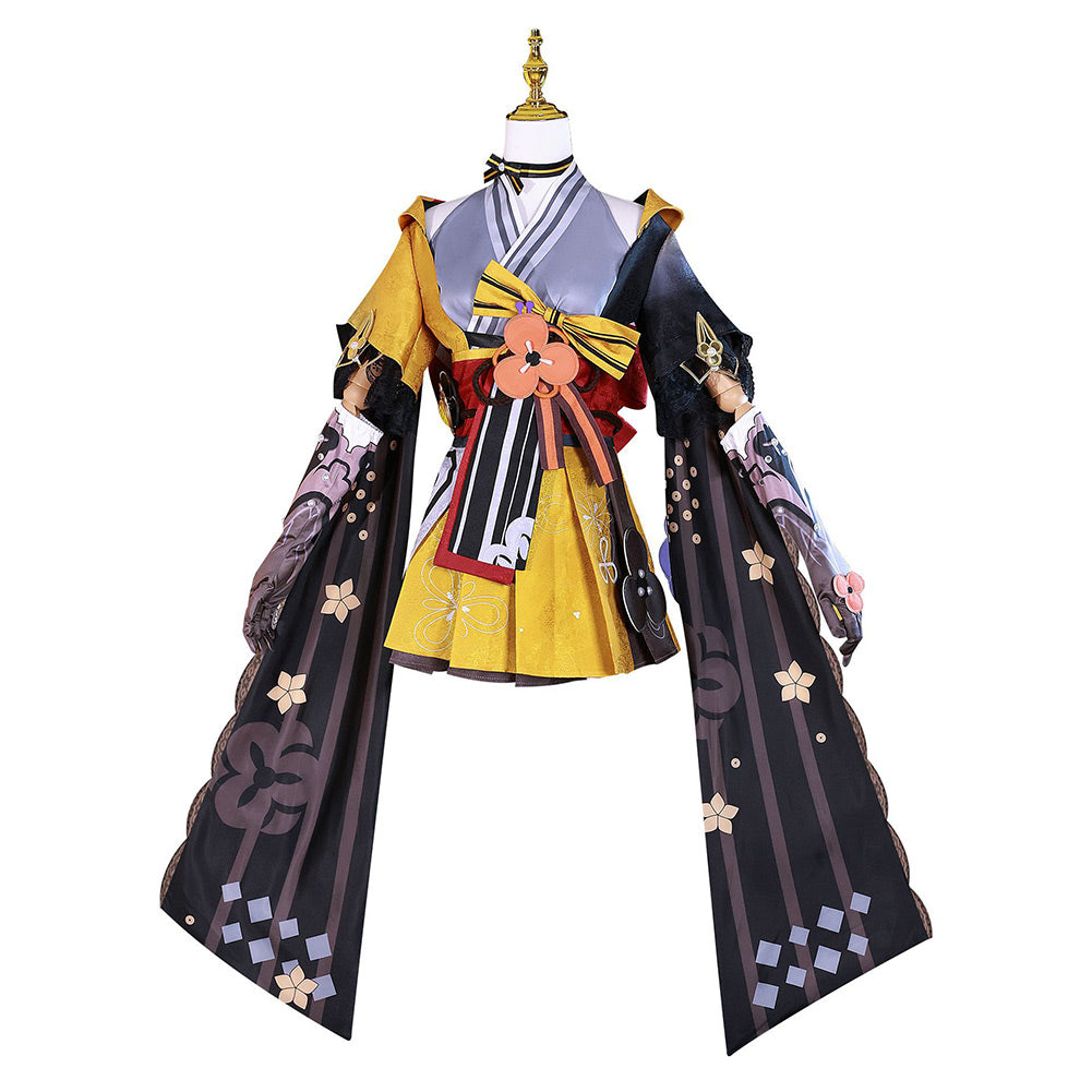 Genshin Impact Chiori Cosplay Costume Outfits Halloween Carnival Suit