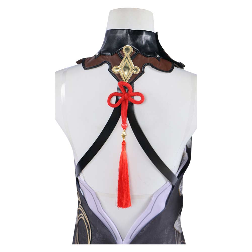 Genshin Impact Shenhe Cosplay Costume Outfits Halloween Carnival Suit