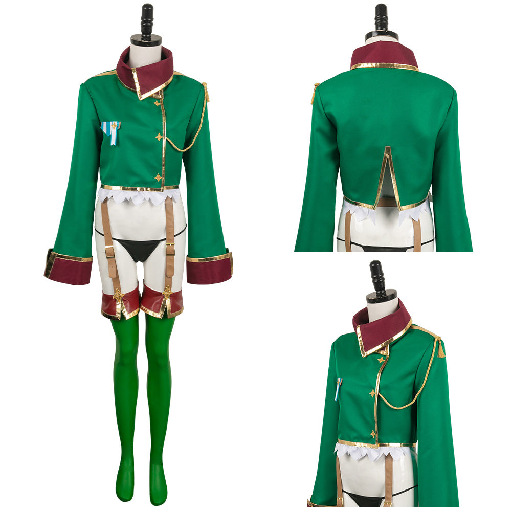 Gushing over Magical Girls Araga Kiwi Cosplay Costume Halloween Carnival Outfits