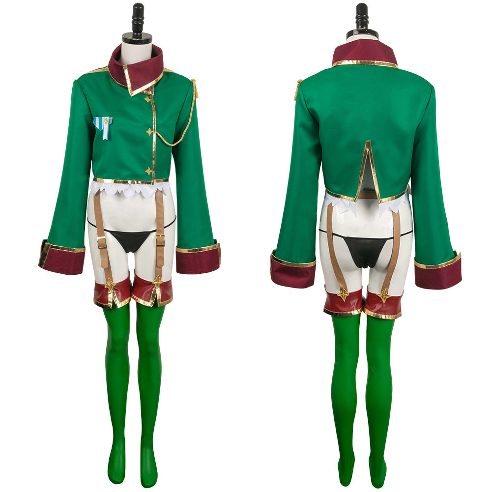 Gushing over Magical Girls Araga Kiwi Cosplay Costume Halloween Carnival Outfits