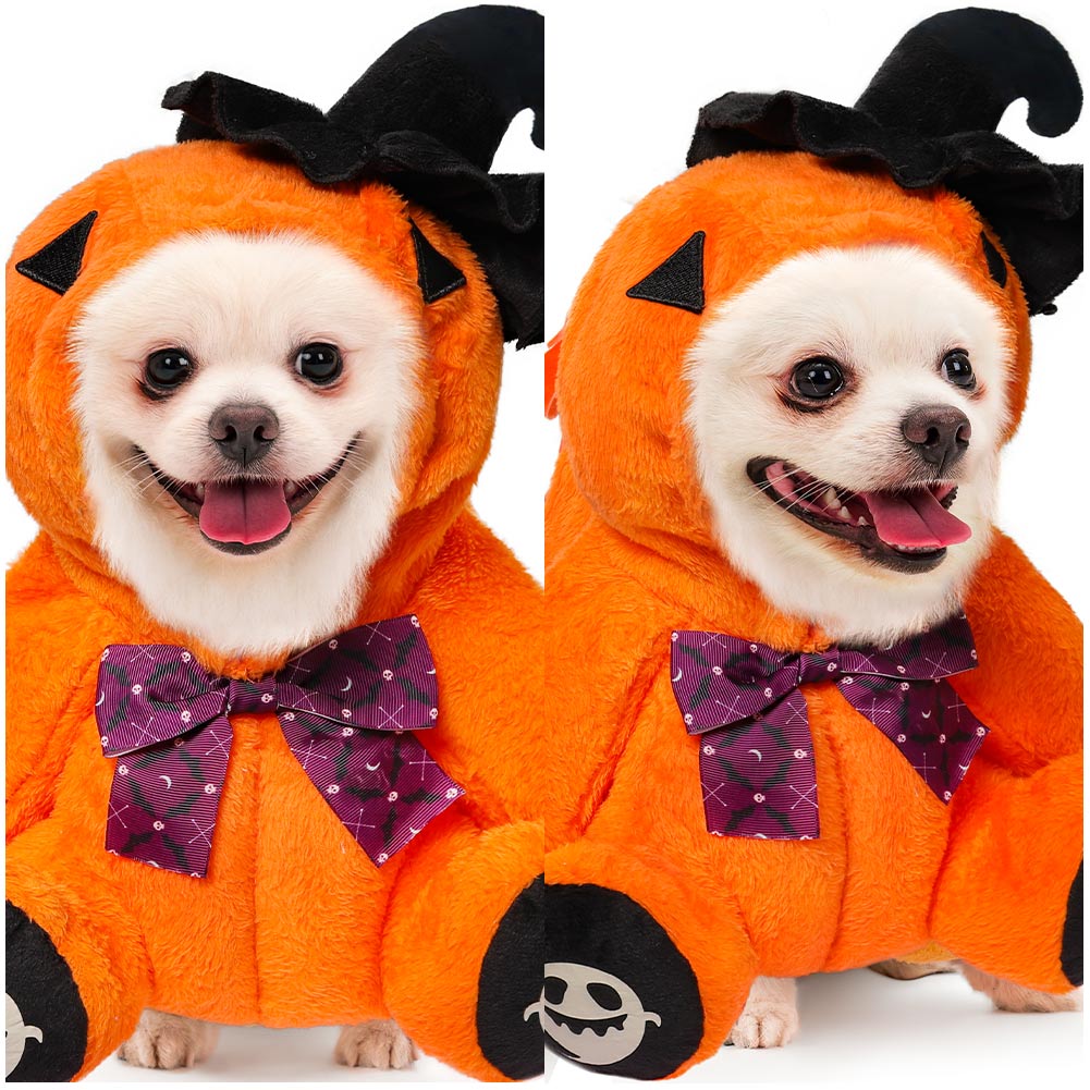 Halloween Pumpkin Pet Dog Costume Dogs Clothes for Small & Medium Dog