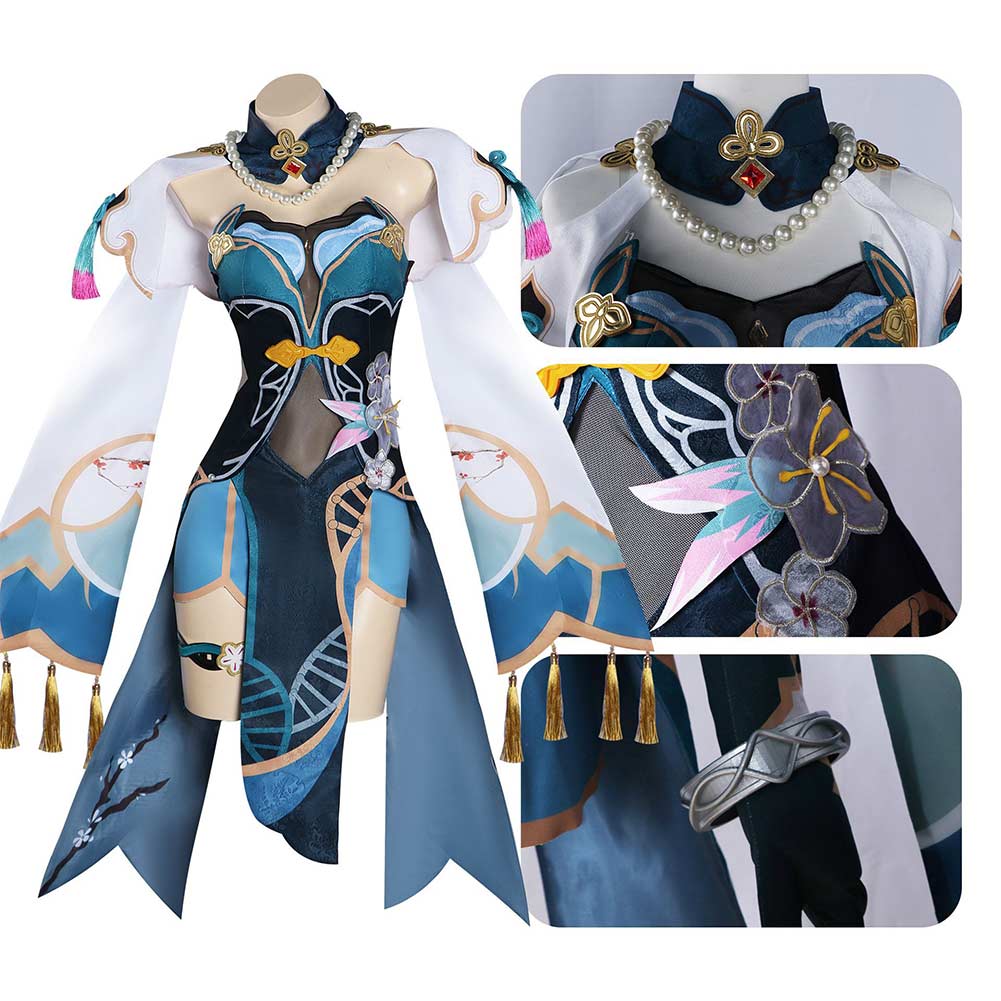 Honkai: Star Rail RUAN MEL Cosplay Costume Halloween Carnival Outfits 