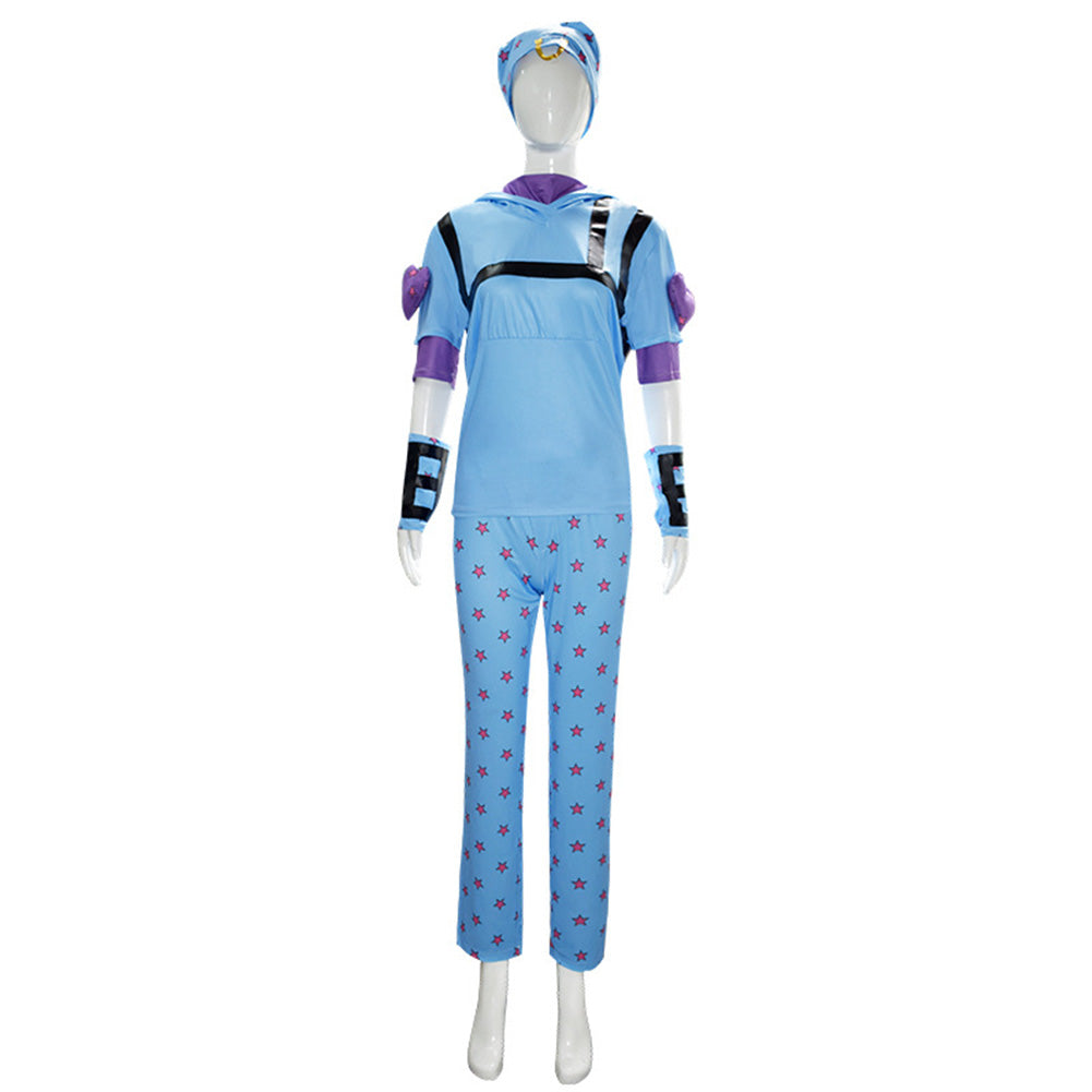 JoJo‘s Bizarre Adventure Johnny Joestar Cosplay Costume Halloween Carnival Party Outfits