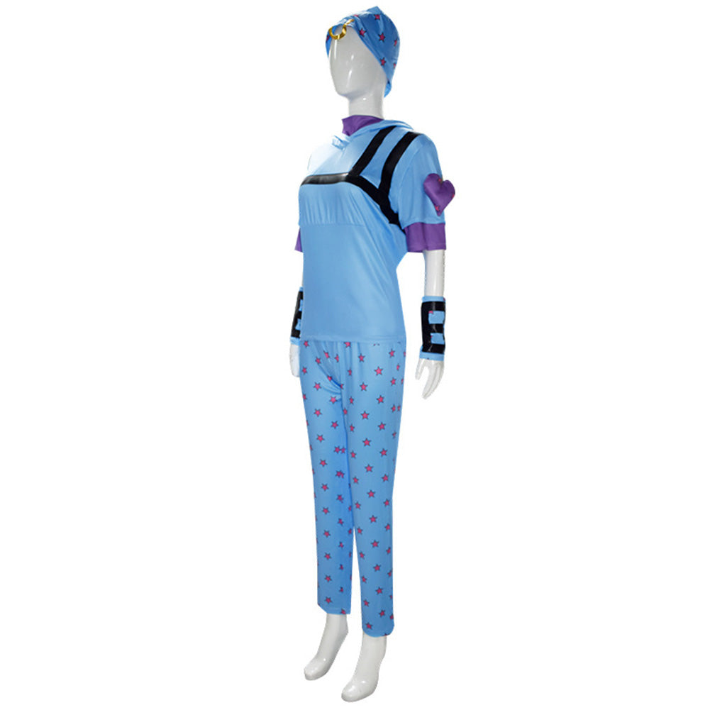 JoJo‘s Bizarre Adventure Johnny Joestar Cosplay Costume Halloween Carnival Party Outfits