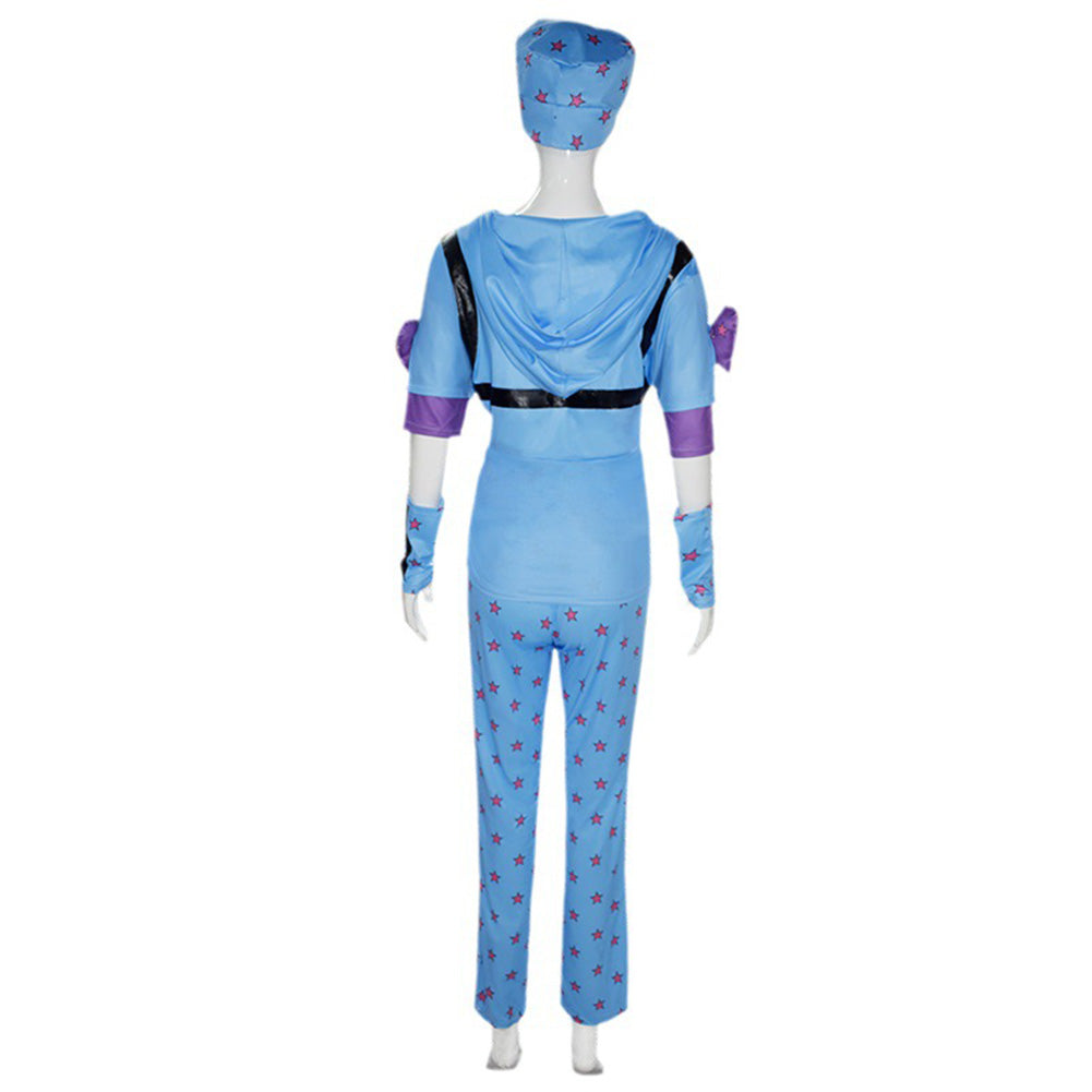 JoJo‘s Bizarre Adventure Johnny Joestar Cosplay Costume Halloween Carnival Party Outfits