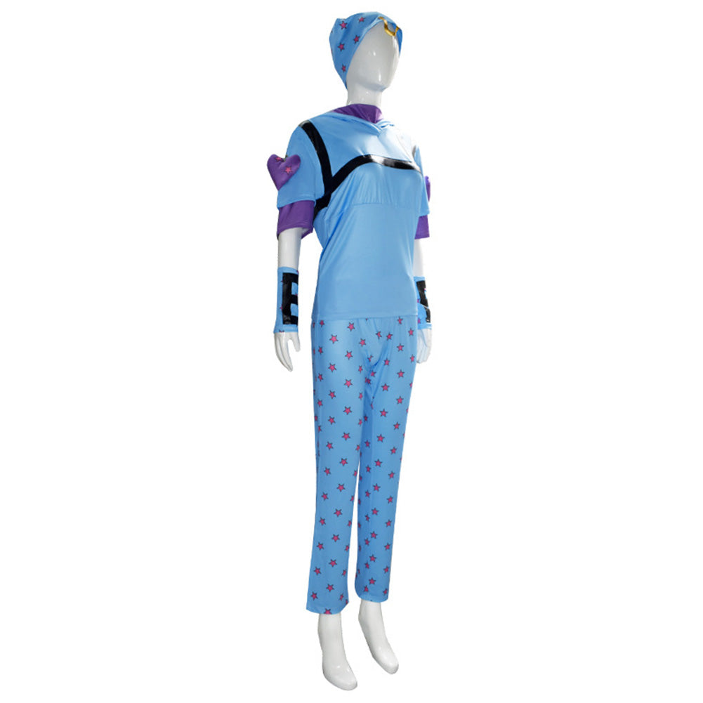 JoJo‘s Bizarre Adventure Johnny Joestar Cosplay Costume Halloween Carnival Party Outfits