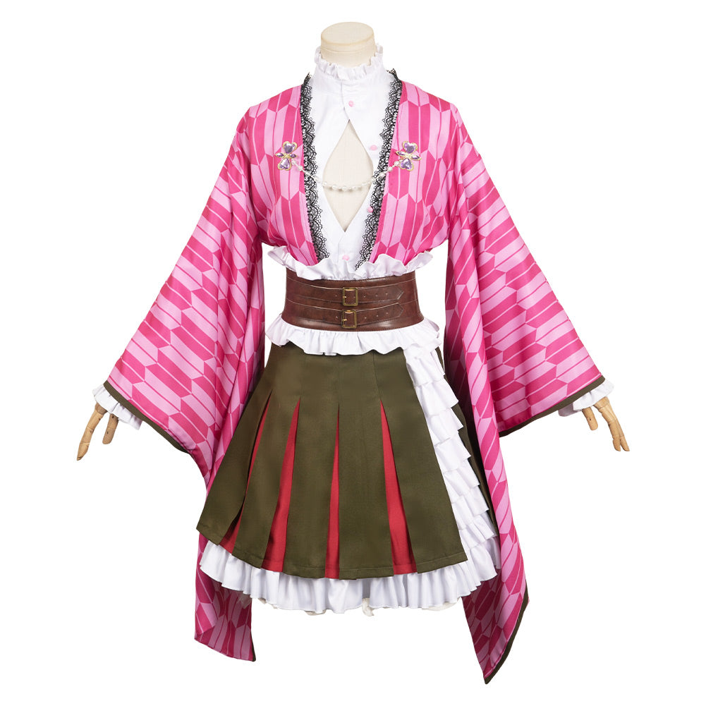 Kanroji Mitsuri 5th 5th Anniversary Kimono Cosplay Costume Outfits