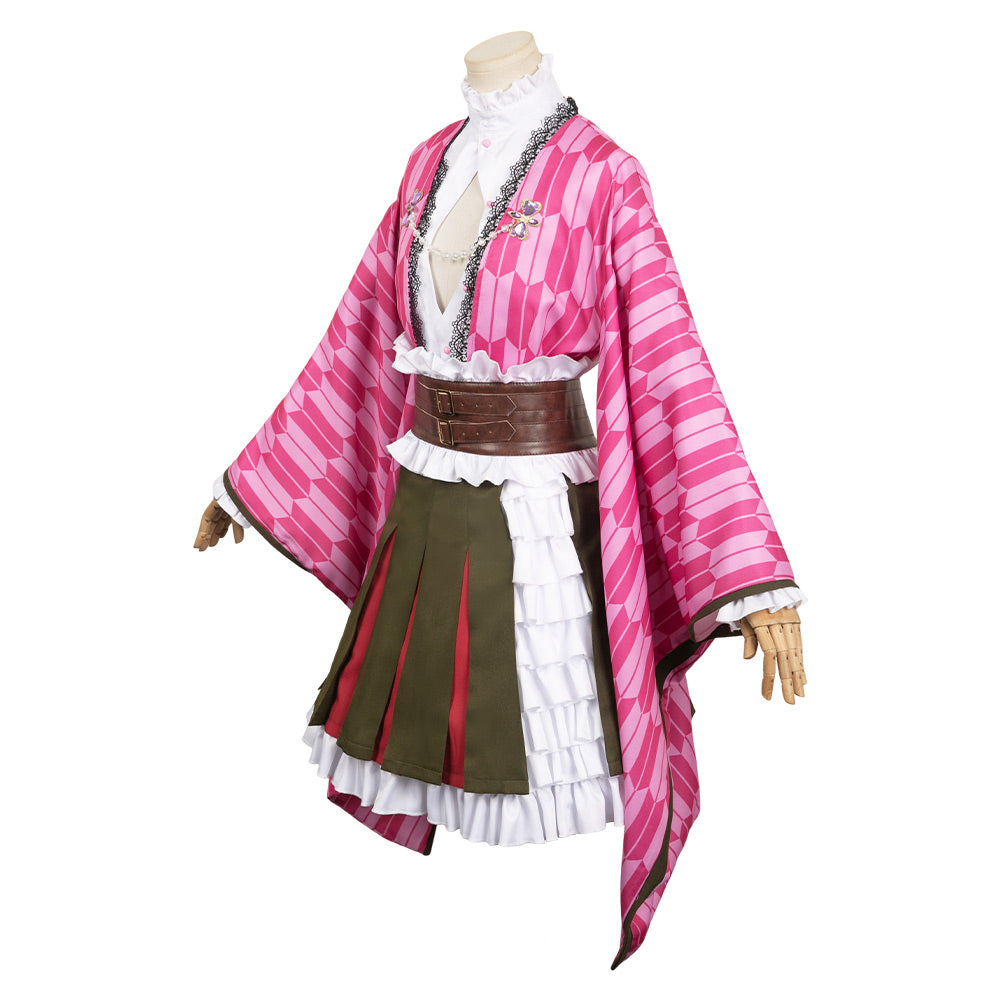 Kanroji Mitsuri 5th 5th Anniversary Kimono Cosplay Costume Outfits