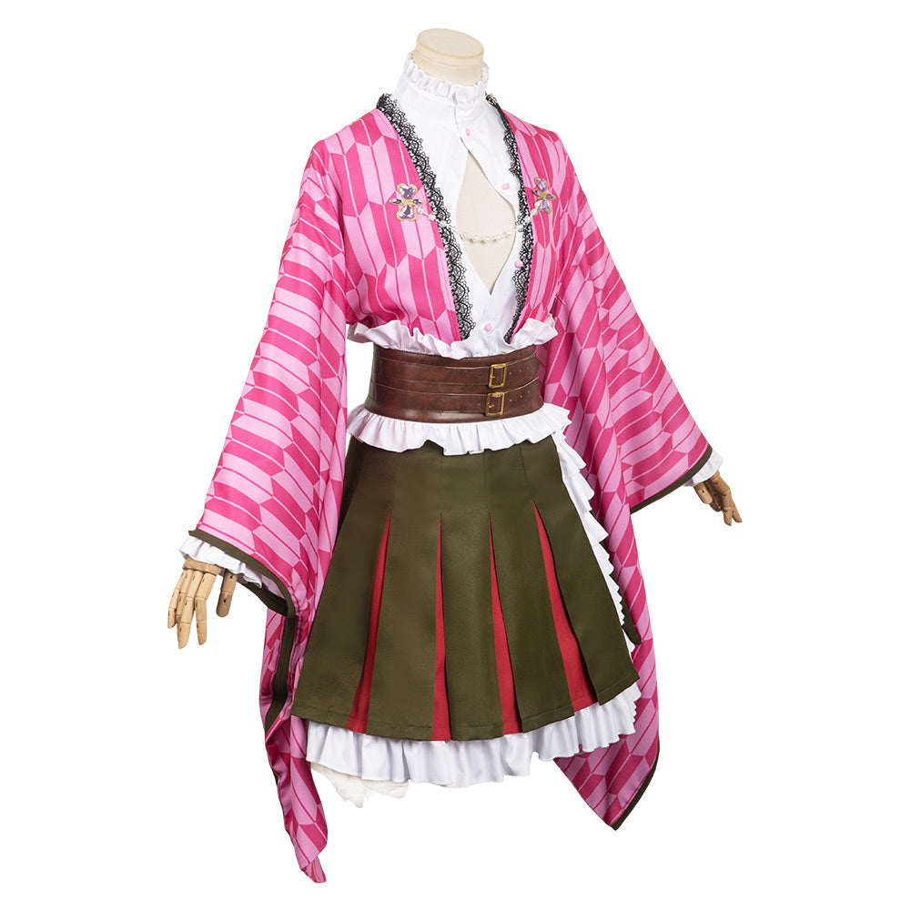 Kanroji Mitsuri 5th 5th Anniversary Kimono Cosplay Costume Outfits