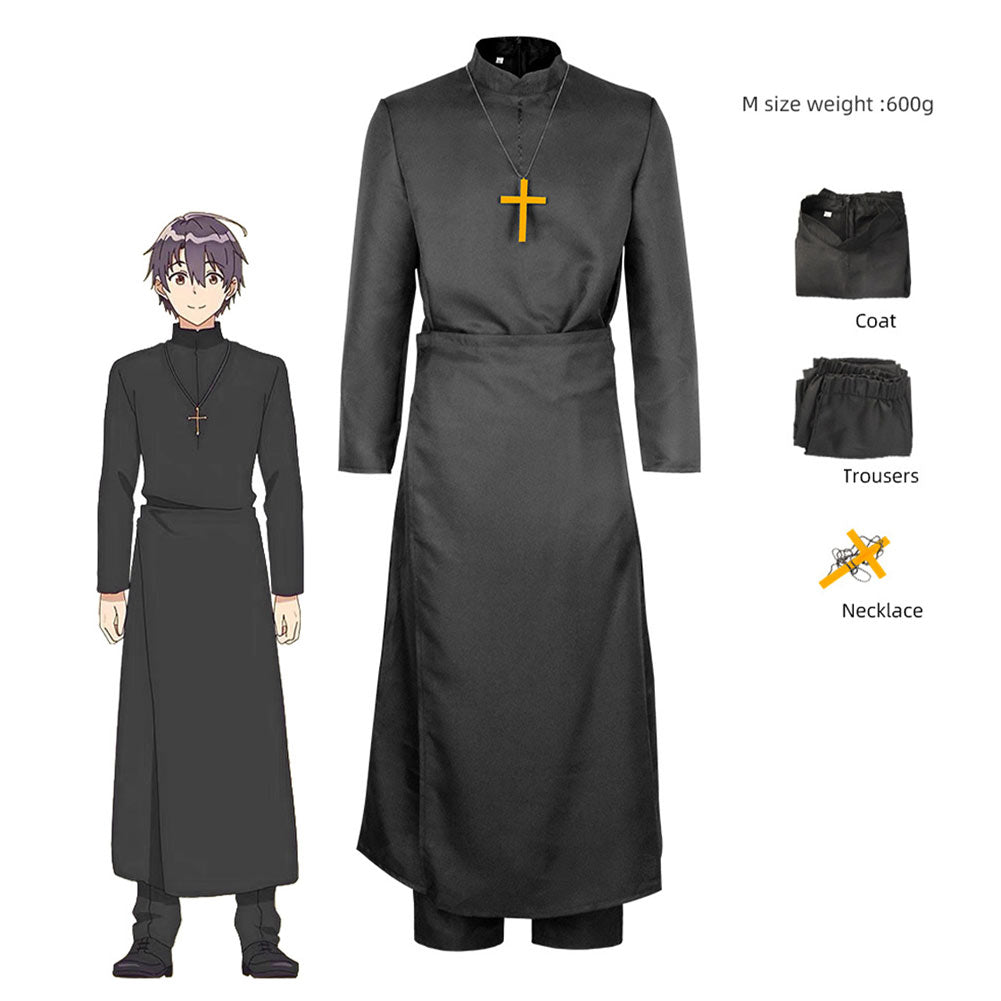 Lawrence Costume Saint Cecilia And Pastor Lawrenc Cosplay Costume Halloween Carnival Party Suit