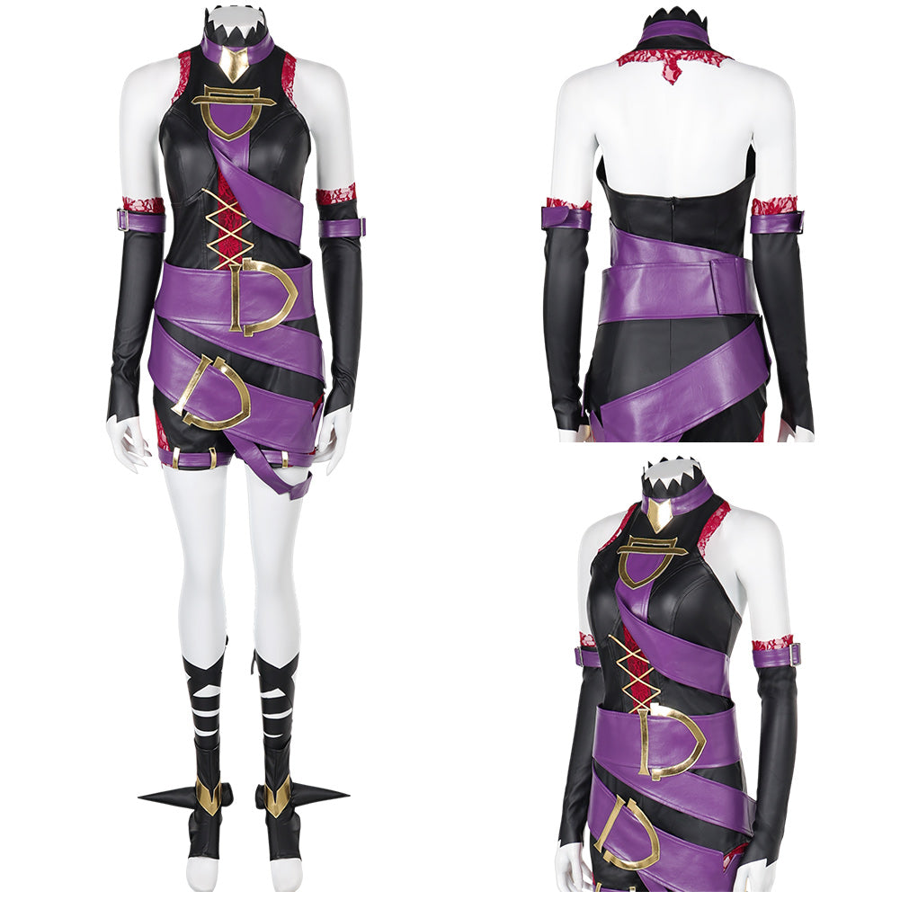 League of Legends Champion Spotlight Vampire Briar Cosplay Costume