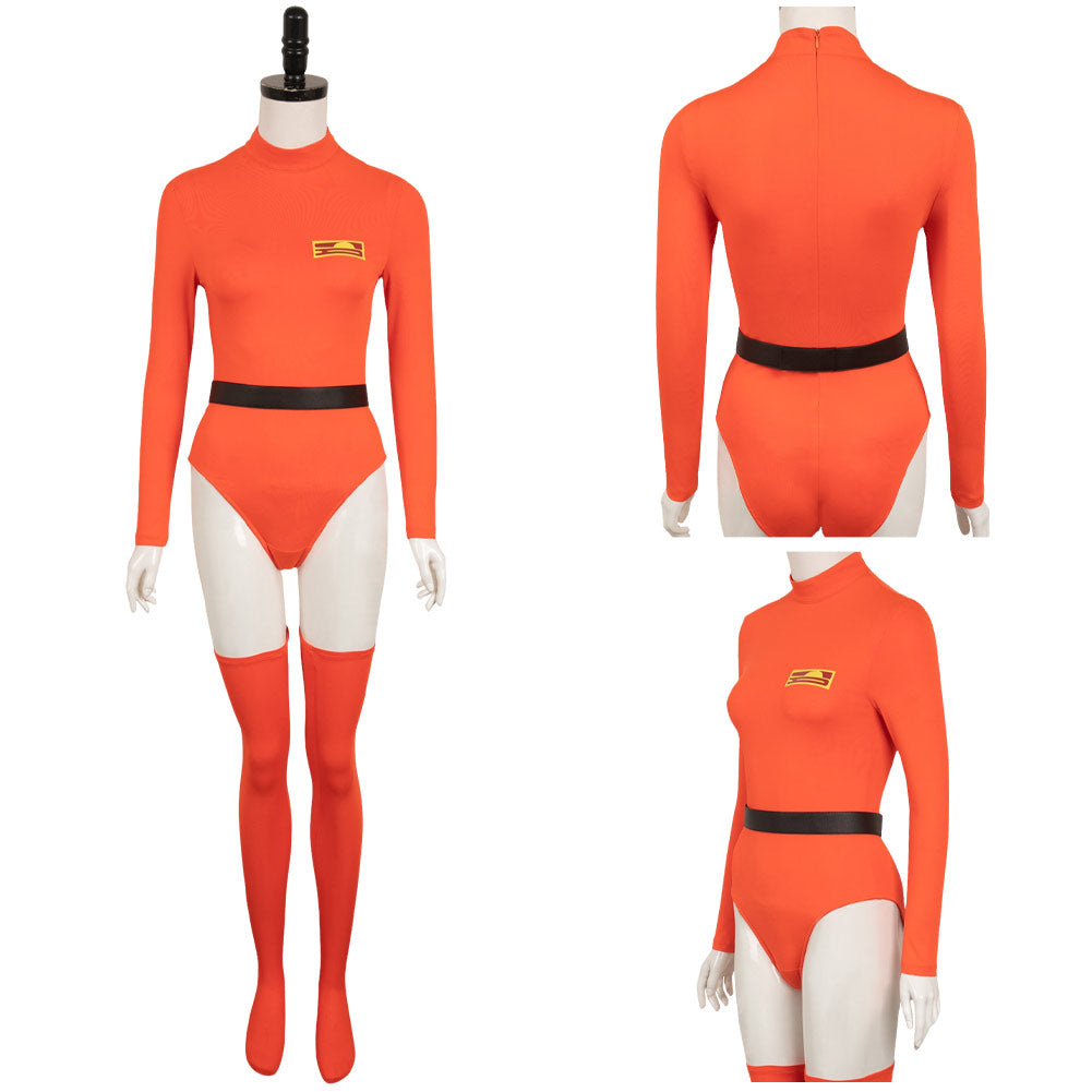 Lethal Company Tights Jumpsuit Cosplay Costume