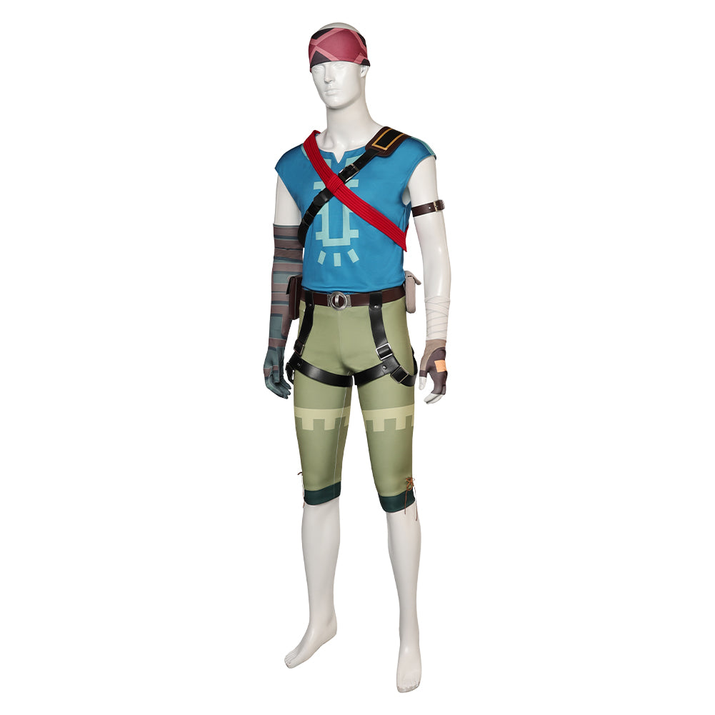 Link Climbing suit The Legend of Zelda Link Cosplay Costume Halloween Carnival Outfits 