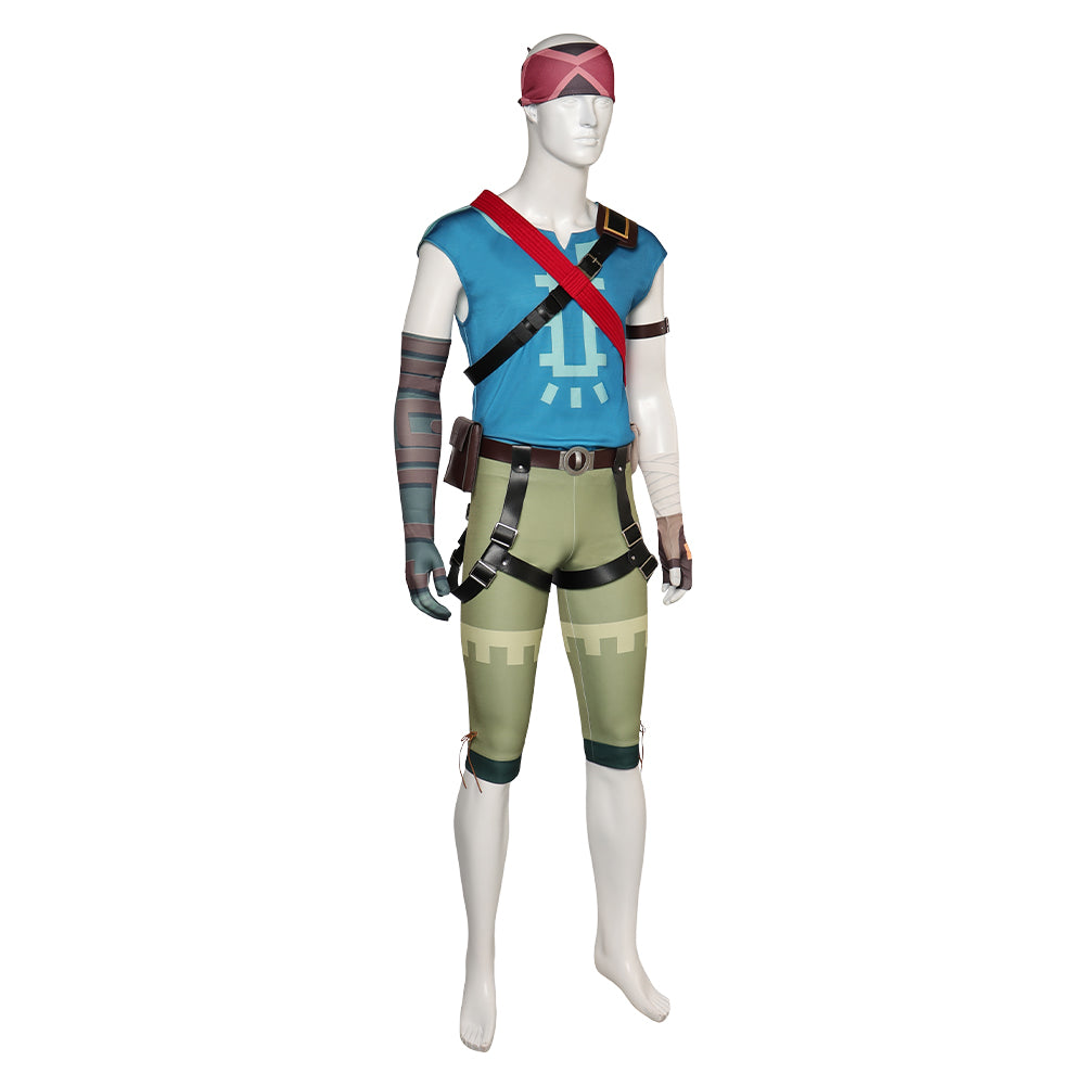 Link Climbing suit The Legend of Zelda Link Cosplay Costume Halloween Carnival Outfits 